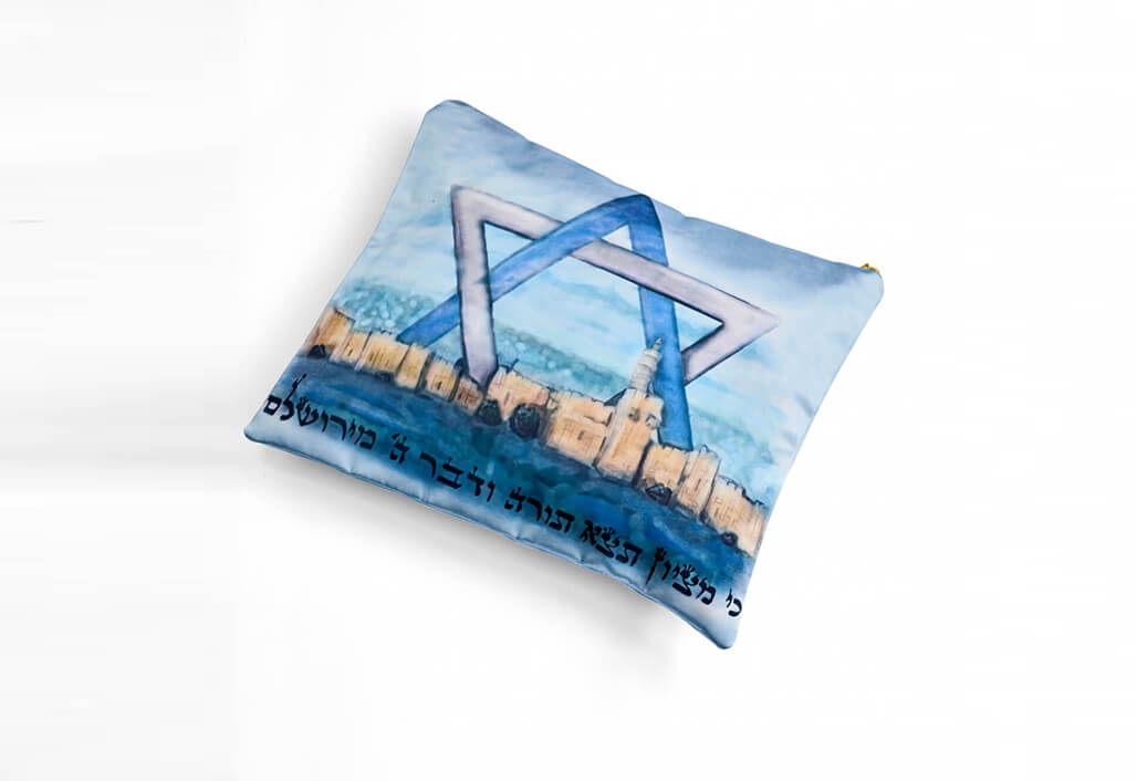 תיק טלית תפילין מגן דוד